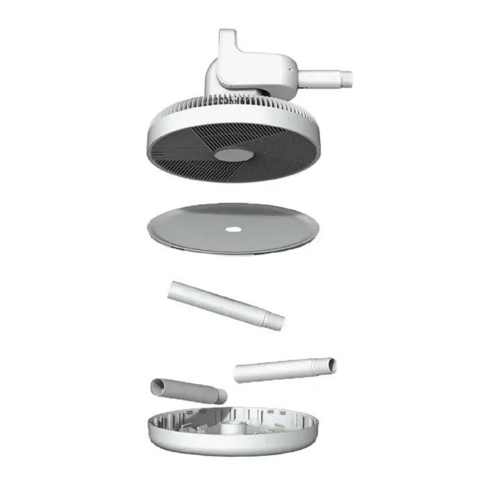 Cecotec Ventilateur portable à batterie EnergySilence 2600 Sunflower 3 en 1 22 W moteur BLDC 13 de diamètre batterie 2600