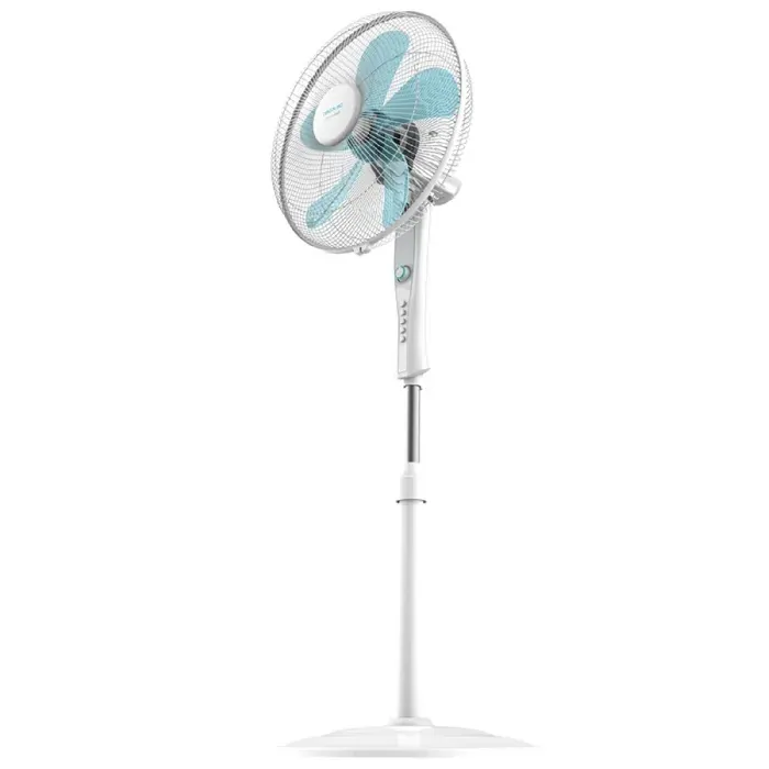 Cecotec Ventilateur sur Pied EnergySilence 520 Power White. 5 Pales de 16 (40 cm) de Diamètre Oscillant 4 Vitesses