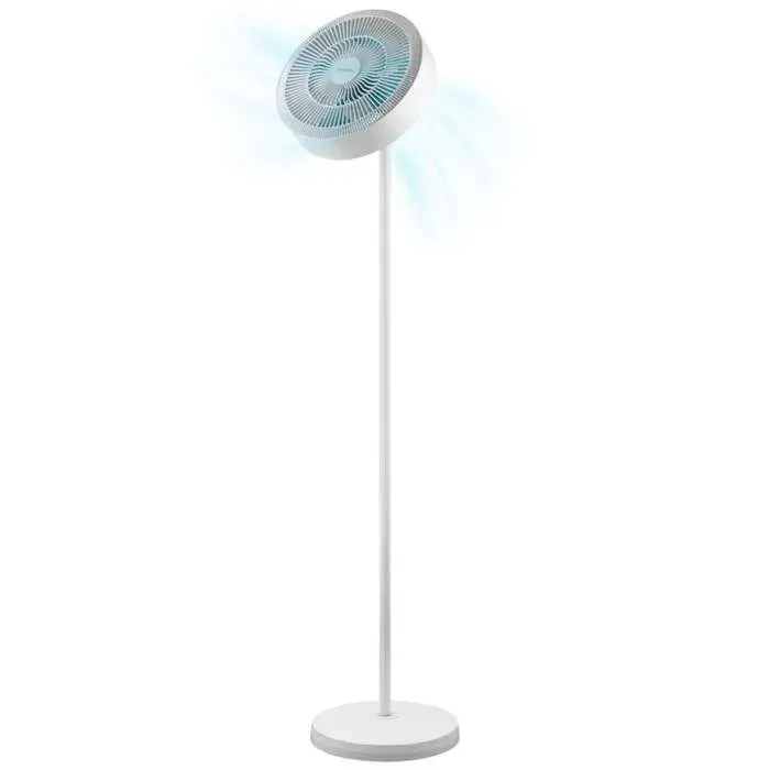 Cecotec - Ventilateur sur Pied EnergySilence FanLamp - 36 W Hauteur 160 cm Lumière LED Sortie dAir Réversible Mode Tactile