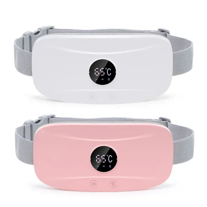 Ceinture chauffante portable - RNCYN - Chauffage rapide en 2 secondes - 3 modes de température: 45 ℃ 55 ℃ 65 ℃