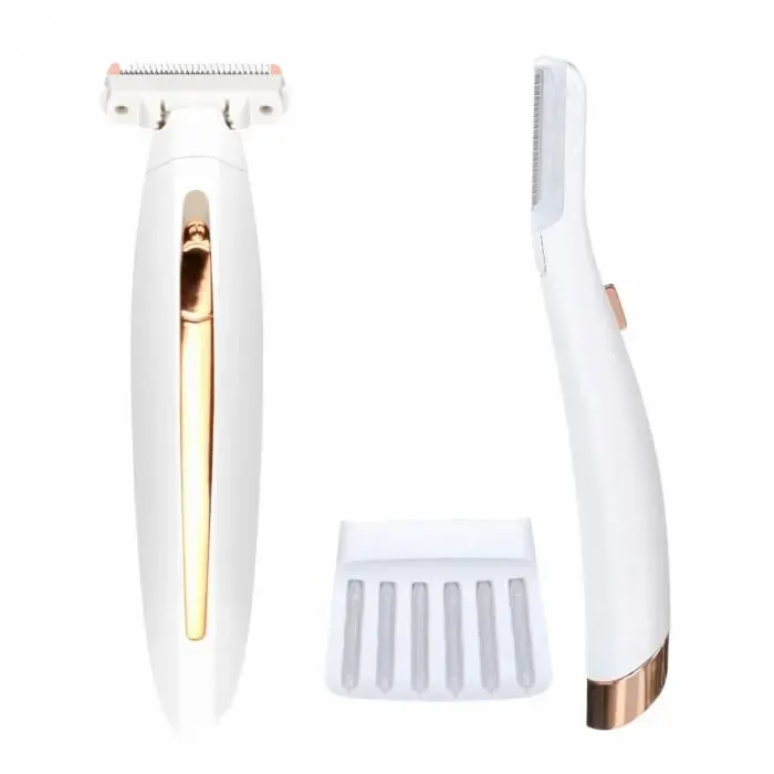 Cenocco Beauty SETCC9087/9086: 2 in 1 Full Body Hair Remover + Facial Epilator with LED Combo Deal