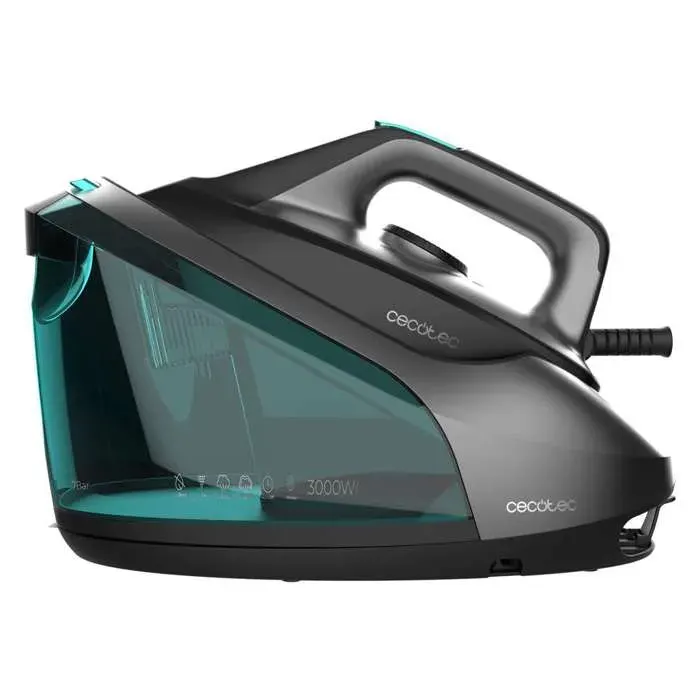 Centrale vapeur - CECOTEC - IronHero3000 Sation - 3000 W - 7 bars - 400 g/min - Noir / Bleu