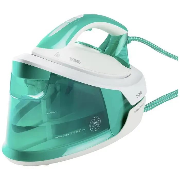Centrale vapeur - DOMO - DO7118S - 2400 W - Vert - Blanc