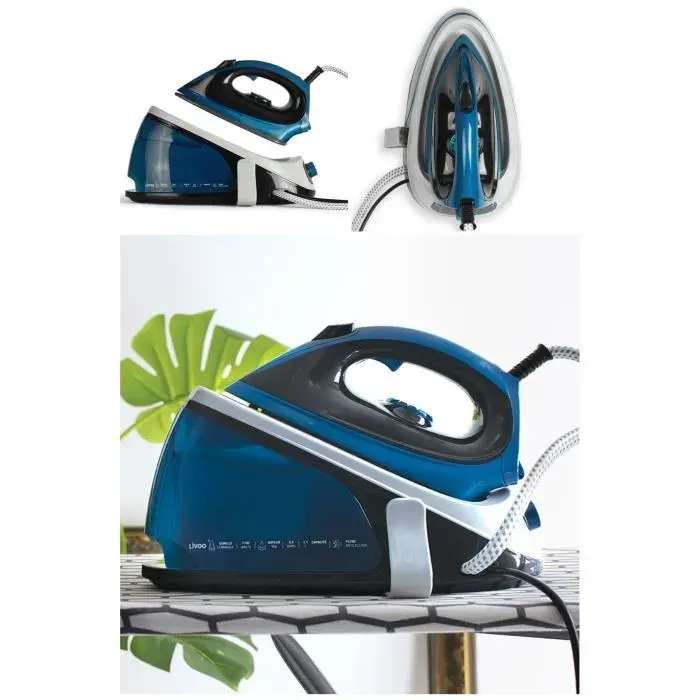 Centrale vapeur - HQ - 2100 W - 3.5 bars - Semelle céramique - Réservoir 11 L