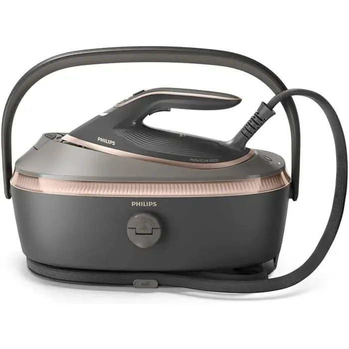 Centrale vapeur - PHILIPS - PerfectCare Série 8000 (PSG8200/80) - Boost 750 g - 215 g/min - Réservoir 14 L