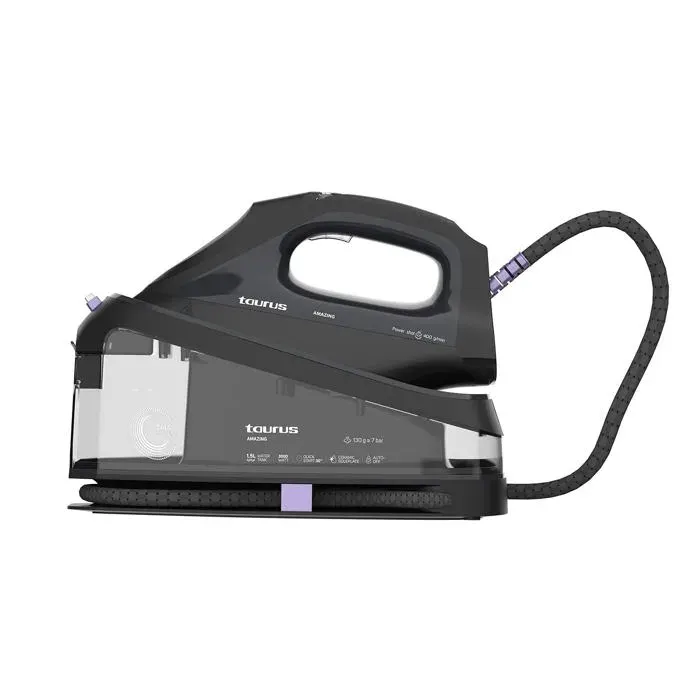 Centrale vapeur - TAURUS - 918698000 - 7 bars - 3000 W - 400 g/min — coloris Noire