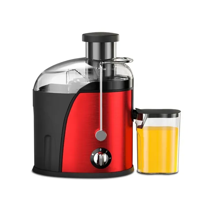 Centrifugeuse 400 W 350 ml lames en acier inoxydable facile à nettoyer socle antidérapant résistante portable rouge