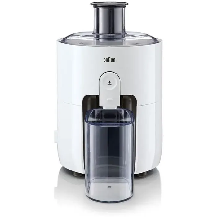 Centrifugeuse BRAUN SI3100WH - Technologie FastXtract et ColdXtract - Séparateur de mousse - Blanc
