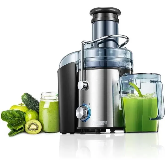 Centrifugeuse Extracteur de Jus FOHERE 800W - Marque FOHERE - 2 Vitesses - Récipient 11L - Sans BPA
