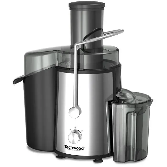 Centrifugeuse - INOX - 800W - 2 vitesses - Récipient pulpe 15L - Filtre en inox