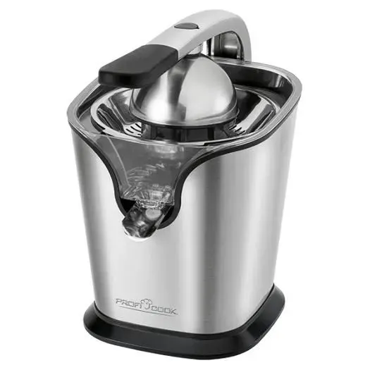 Centrifugeuse lente - ProfiCook - PC-ZP 1154 - Noir - Acier inoxydable - 160 W