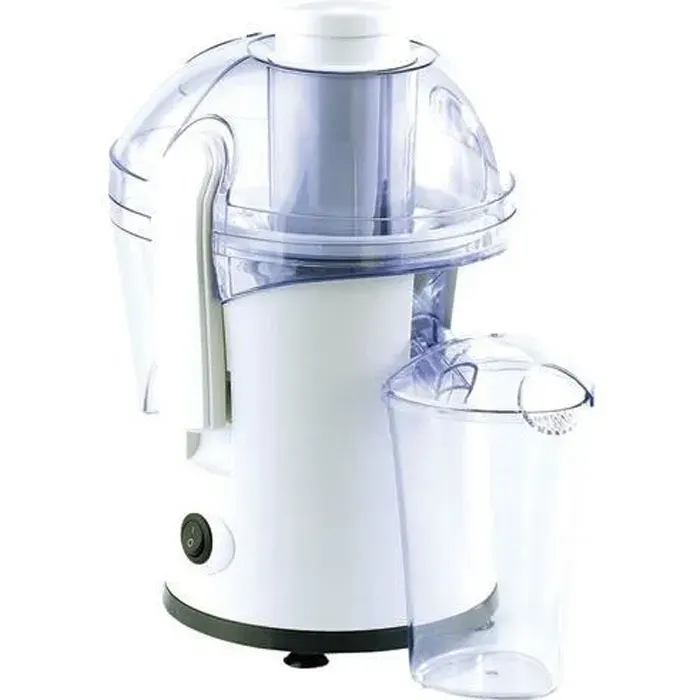 Centrifugeuse - PEARL - Extracteur de jus électrique - 260 Watt - Blanc - 400 ml