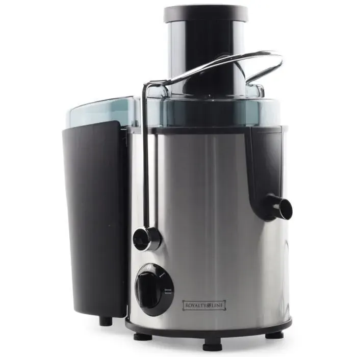 Centrifugeuse - ROYALTY LINE - Argent - 850 Watt - 2 Niveaux de vitesse - Protection contre la surchauffe