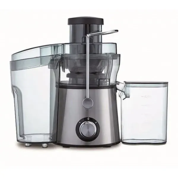 Centrifugeuse - SIMEO - Compacte 400W Inox JCM200 - Collecteur de pulpe amovible - 2 vitesses - Goulotte large