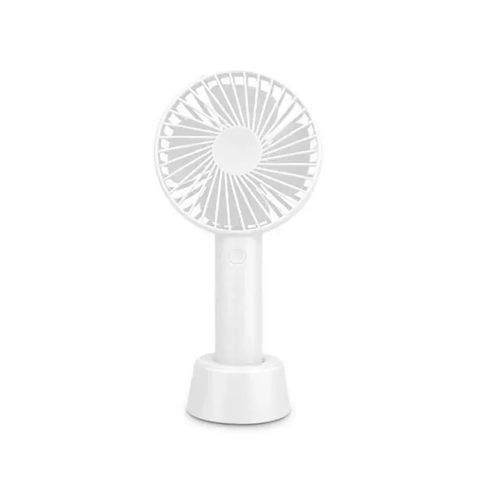 Charge de ventilateur portable USB pendant 3 heures Contrôle du vent à trois vitesses Support de travail longue durée Portable USB