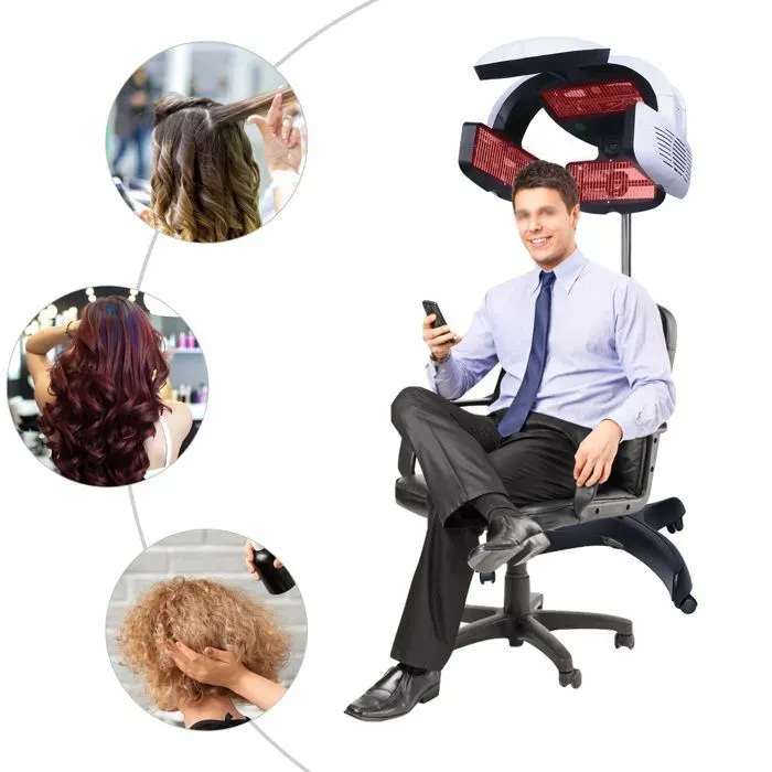 Chauffe-Cheveux 1500W - Sèche-Cheveux - Sèche-Cheveux au Sol - Pour Coiffure Styling - Sèche-Cheveux Professionnel pour Salon