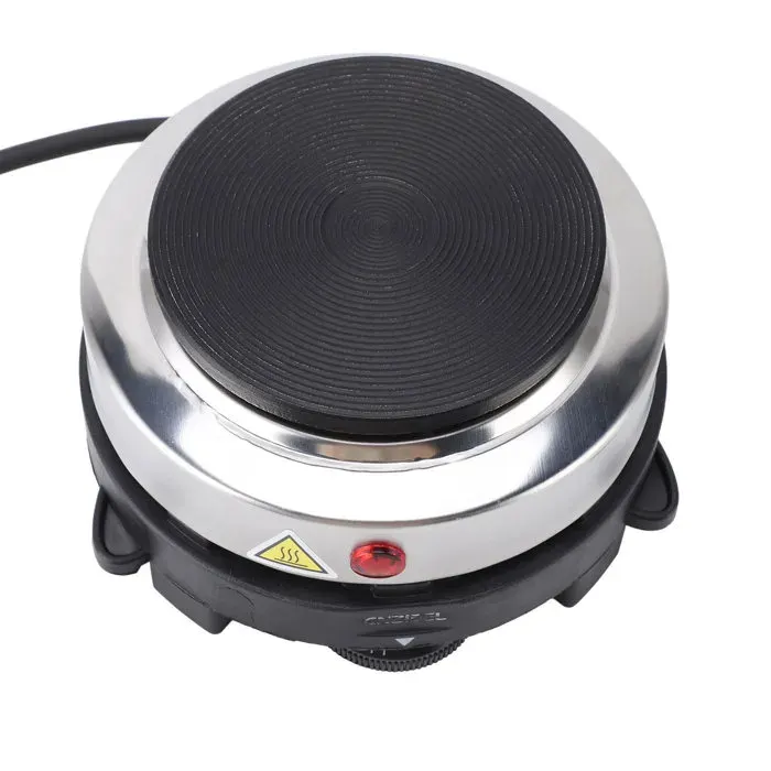 Chauffe-pot Moka électrique - TBEST - Mini - Gris - Température 1–6 niveaux - Prise UE 220V