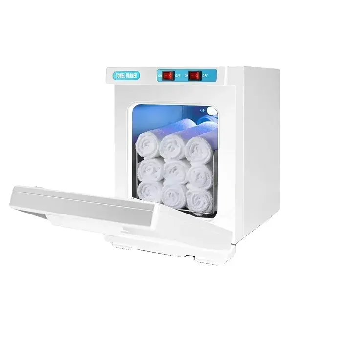 Chauffe-serviettes UV capacité de 5L chauffage rapide Blanc