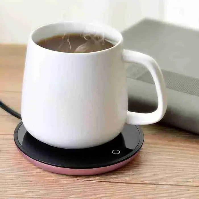 Chauffe-tasse électrique - SHIPENOPHY - Tapis chauffant - 2 températures - Portable - 220V