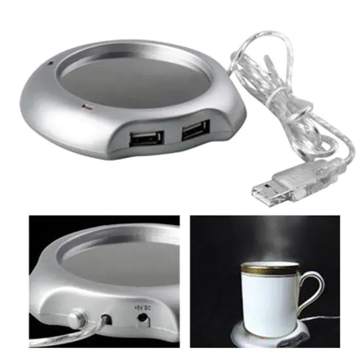Chauffe-tasse USB chauffe-tasse à thé à café chauffage électrique pour PC