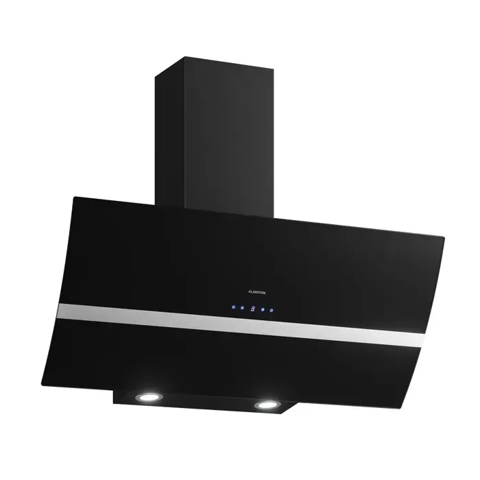 Clara Smart 90cm 590m³/h Hotte Décorative Noir