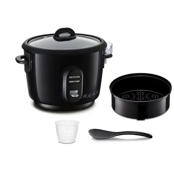 Classic 2 Cuiseur à riz automatique Capacité 3 L 900 g de riz Cuiseur vapeur Cuve antiadhésive Maintien au chaudCuisson sans