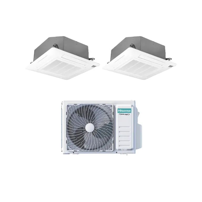 Climatiseur cassette Hisense 2amw35u4rgc 9000 BTU couleur non spécifiée - Neuf
