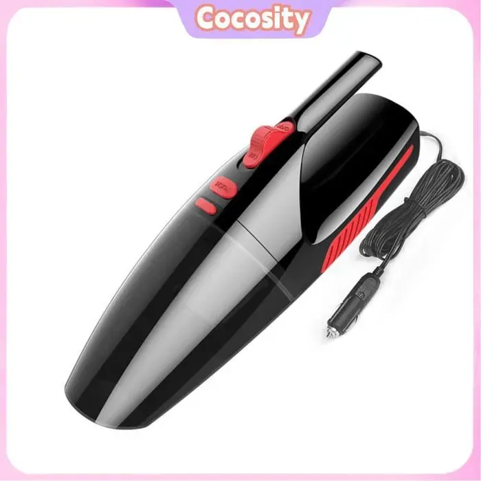 Cocosity Aspirateur à main Aspirateur Tenu Dans La Main Sans Fil Noir De 120W Avec Lutilisation Sèche auto coffret Noir