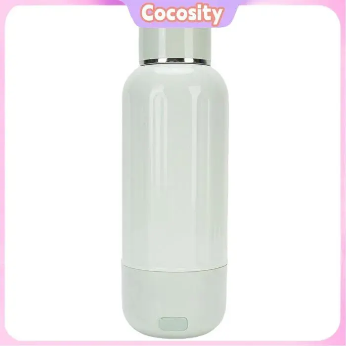 Cocosity Bouilloire Rechargeable Portable 500ml - 5 Températures Réglables - Pour Camping Voiture et Extérieur - Vert