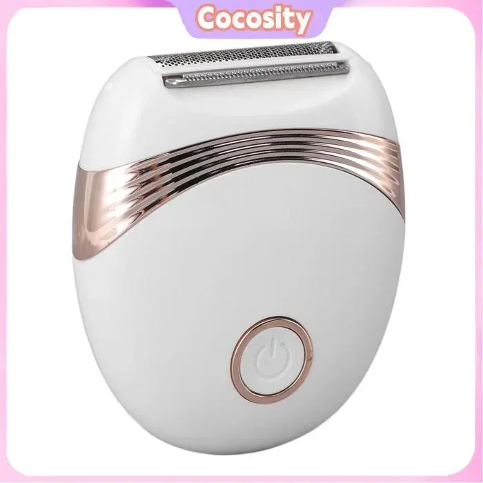Cocosity épilateur électrique pour fille Épilateur électrique Poils de Carrosserie Rechargeables USB pour été parfum cire