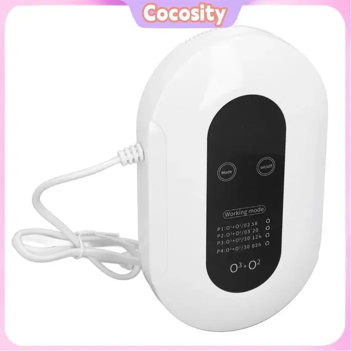 Cocosity filtre à odeurs domestiques Ioniseur purificateur dair pour la maison désodorisant electromenager purificateur Prise UE