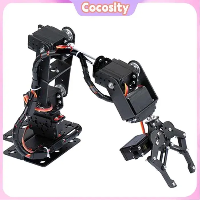 Cocosity Kit pince de robot industriel avec bras mécanique 6DOF et parties de robotique industrielle
