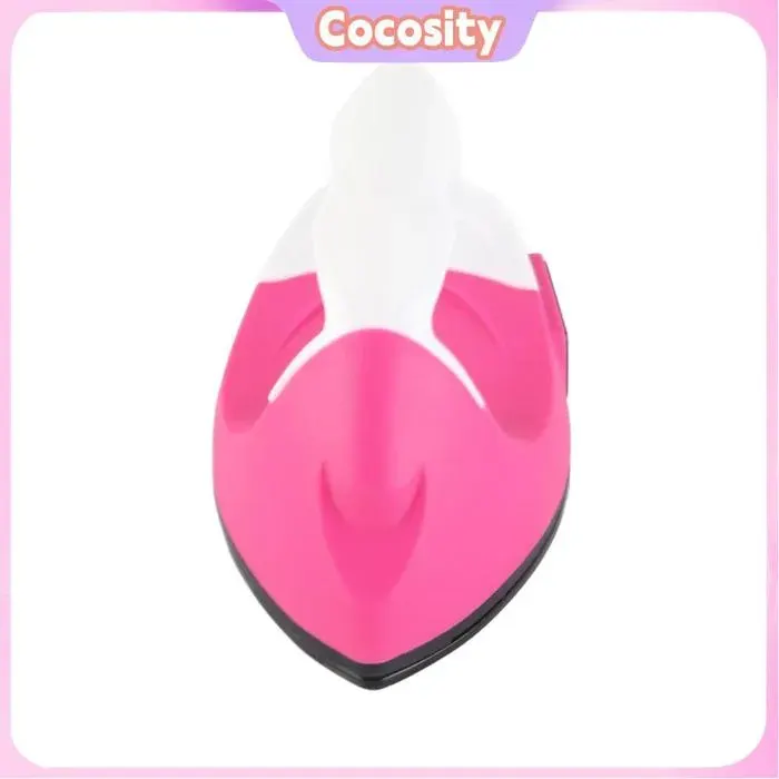 Cocosity Mini fer artisanal Mini Fer à Repasser Chauffage Sûr Outil de Repassage DIY pour Enfants Boîtier en art entonnoir