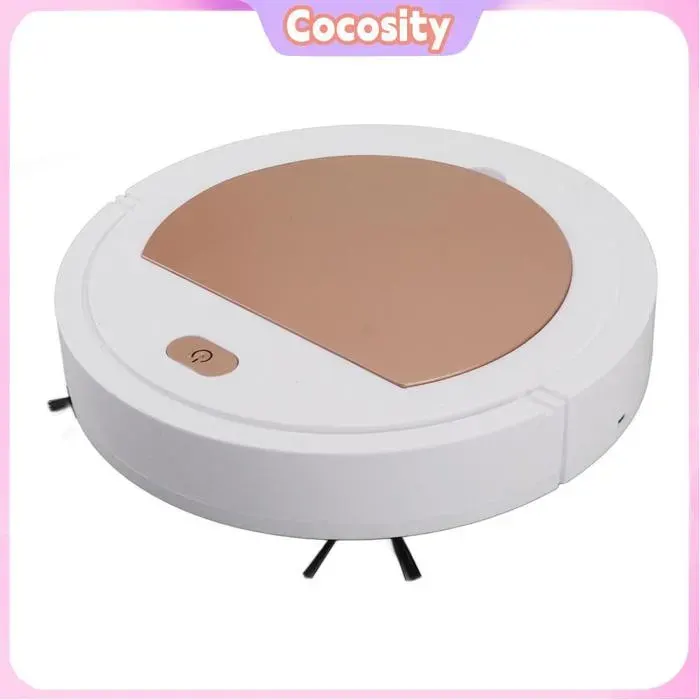 Cocosity Robot aspirateur Sweeper Robotique à Aspirateur Robot Sweeper Automatic Floor avec 1800pa electromenager balayeuse