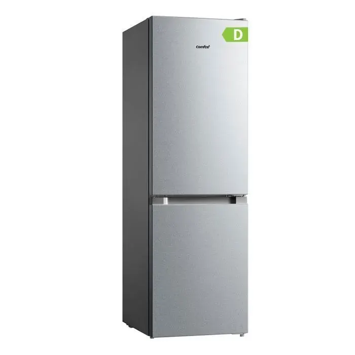 COMFEE Rfrigrateur Combin Conglateur Bas-RCB169DS3 - 174L (11559) - Classe D - Low Frost - L 47 x H 150 cm - Gris