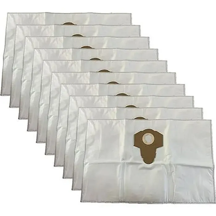 Compatible with Einhell TC-VC1820 / Keepow wet and dry vacuum cleaner accessories: 10 non-woven dust bags