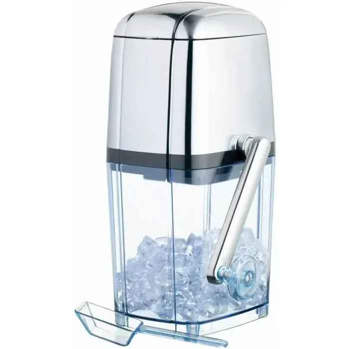 Concasseur à glace cocktail – Machine 155x135x28 cm acier inox + pelle Label