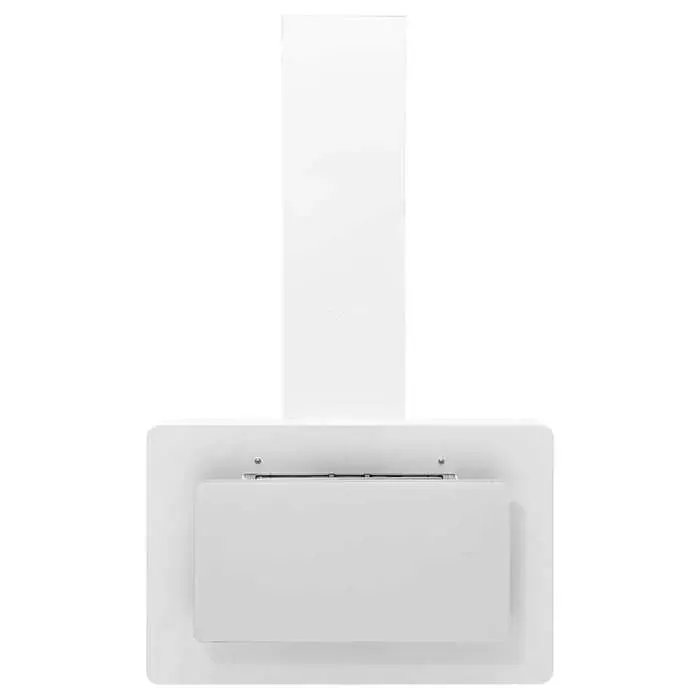 CONFORTHA®Hotte murale 60 cm Acier inoxydable et verre trempé Blanc - Hottes aspirantes (6269)