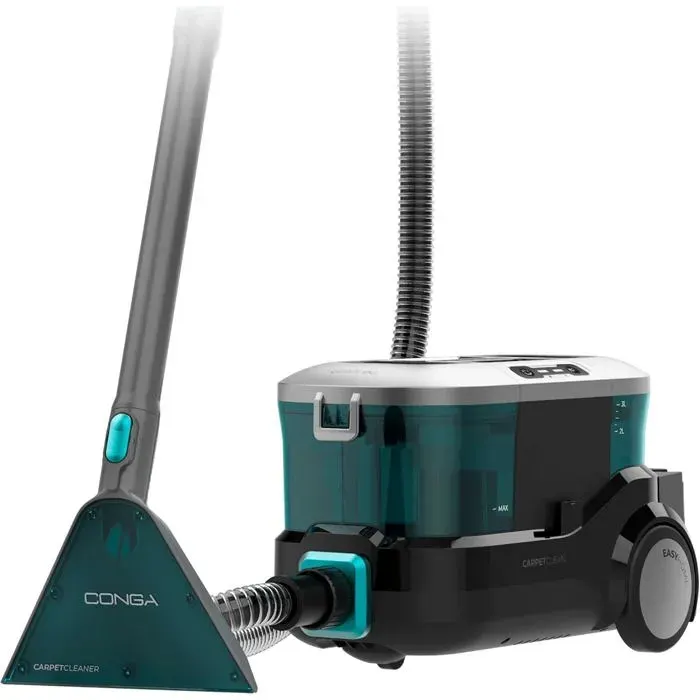 Conga Carpetclean 10000 Easyhome Aspirateur Tapisseries Nettoyeur Portable Pour Tapis Canapés Moquettes Tissus