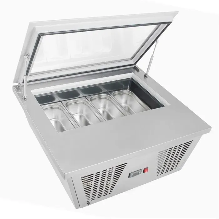 Congélateur à Glace de Comptoir Série G - 4 Bacs Napoli - Polar
