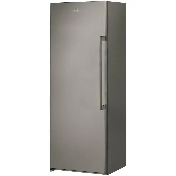 Congélateur armoire - HOTPOINT UH6F2CXI - 4 paniers/tiroirs - 228L - No Frost - Classe E - L 595 cm x H 167 cm - Inox