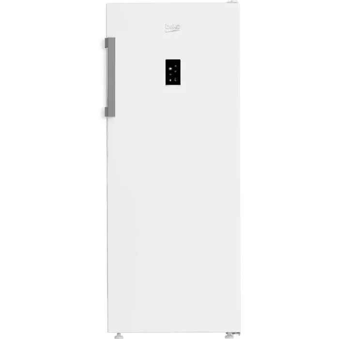 Congélateur armoire pose libre - BEKO - B3RFNE274W - Classe E - 220 L - Autonomie : 13 h - 754 x 597 x 1515 cm - Blanc