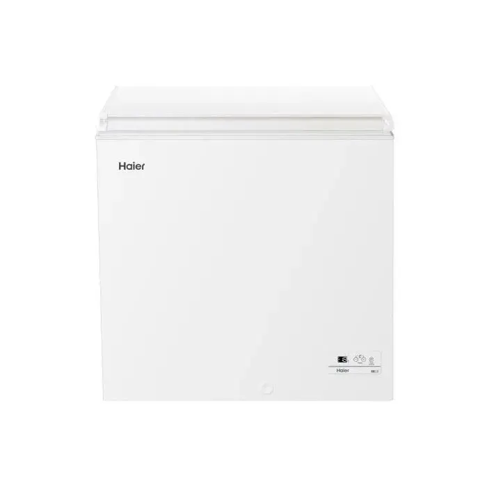 Congélateur coffre - HAIER HCE200EFR - 196 L - Classe E - 39 dB - Blanc - 915x555x845 cm — coloris Blanche