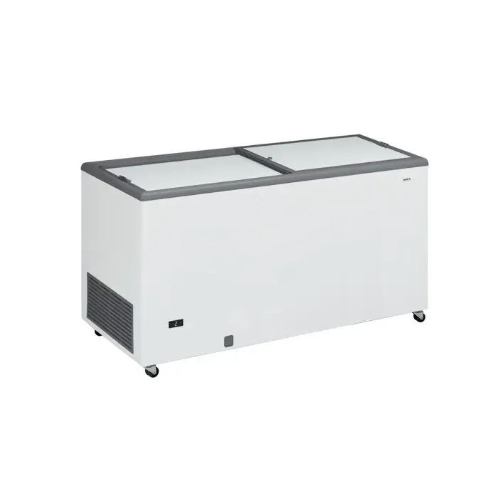 Congélateur Professionnel Blanc Couvercle Coulissant Plein - Tensai - Blanc - l1503- L1- P670- h890