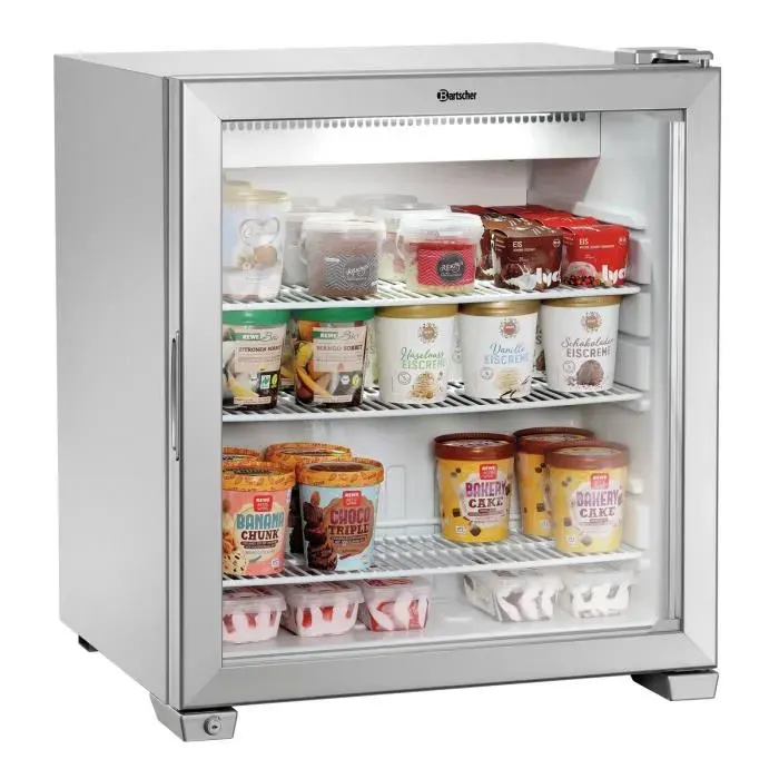 Congélateur vertical BARTSCHER TKS90 - Gris - 60cm x 65cm - 42dB - 25h autonomie - dégivrage automatique