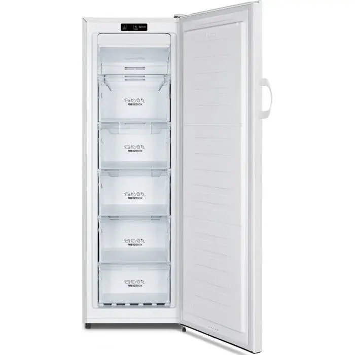 Congélateur vertical blanc - Gorenje - Commande électronique - Affichage LED - No Frost - Congélation rapide — coloris Blanche