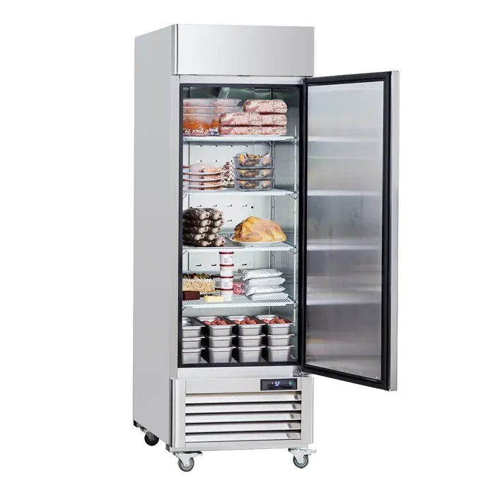 Congélateur Vertical - DUOKU - GNF730L1 - 2012 pi³ - Acier Inoxydable - Dégivrage Automatique