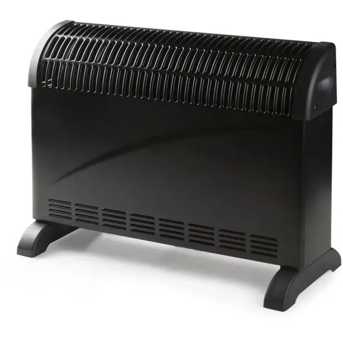 Convecteur de chauffage turbo - 2000 W - DOMO - DO7350CH - 525 x 388 x 195 cm - Noir