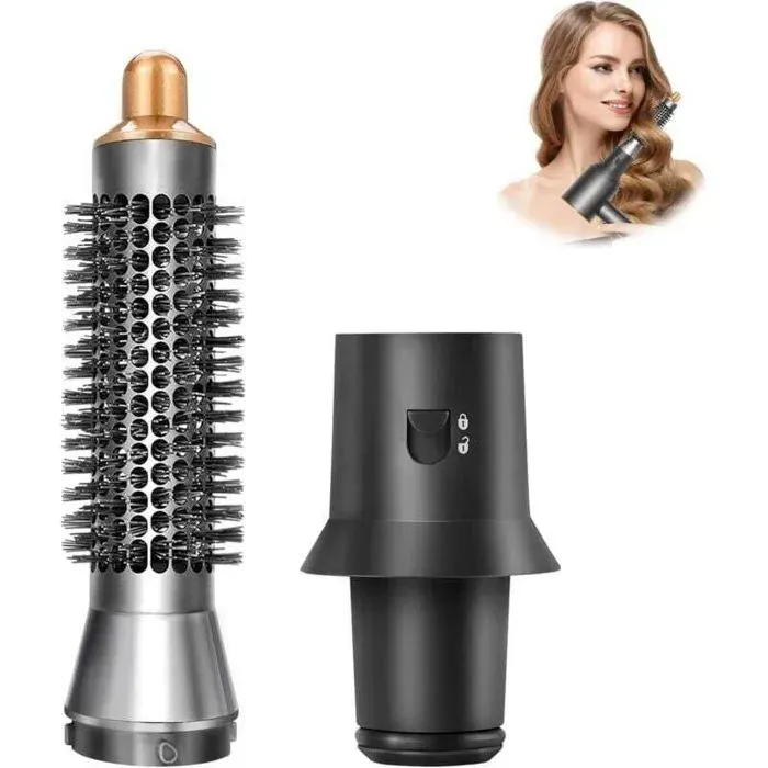 Convient pour une petite brosse ronde de 20 mm et un adaptateur pour sèche-cheveux Dyson Supersonic HD01 HD02 HD03 HD04 HD07 HD08