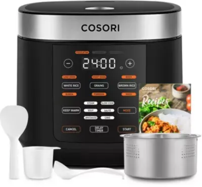 Cosori - Cuiseur Riz Kosp0020eun Multi-Cooker,Noir, 5 L